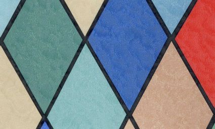 450mm x 15m Diamonds Patifix Self Adhesive Window Film / Sticky Back Plastic
