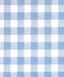 450mm x 15m Gingham Blue Patifix Self Adhesive Film / Sticky Back Plastic
