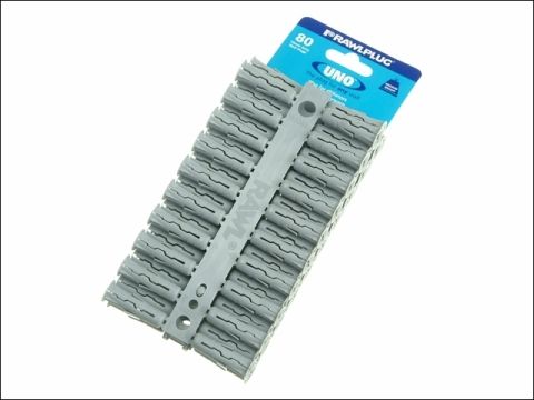 Rawlplug Grey Uno Plugs Card of 80