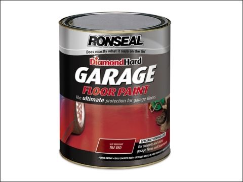 Ronseal Diamond Hard Garage Floor Paint Steel Blue 5 Litre