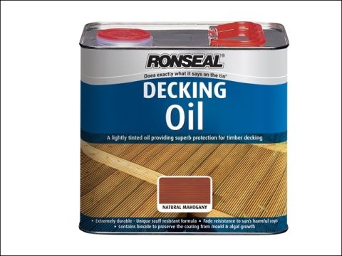 Ronseal Decking Oil Natural Oak 2.5 Litre