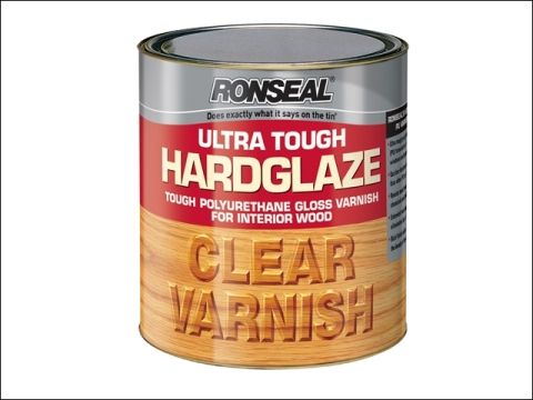 Ronseal Ultra Tough Hardglaze Internal Clear Gloss Varnish 250 ml