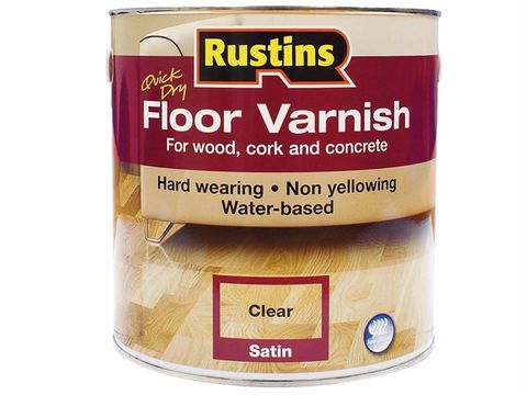 Rustins Quick Dry Floor Varnish Satin 5 Litre