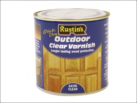 Rustins Exterior Varnish Satin 250 ml