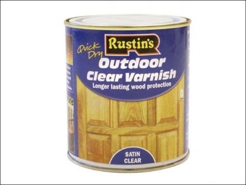 Rustins Exterior Varnish Satin 500 ml