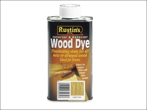 Rustins Wood Dye Light Oak 1 Litre