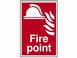 Scan Fire Point - PVC 200 x 300mm
