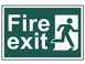 Scan Fire Exit / Fire Safety Information Signs