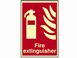 Scan Fire Extinguisher Photoluminescent - 200 x 300mm