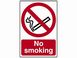 Scan No Smoking - PVC 400 x 600mm