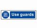 Scan Use Guards - PVC 200 x 50mm