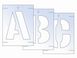Scan Letter Stencil Kit 300mm