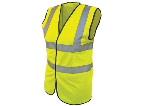 Scan Hi-Vis Waistcoat Yellow - XXXL (54-56in)
