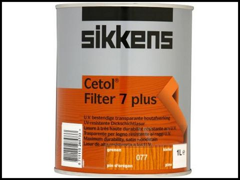 Sikkens Cetol Filter 7 Plus Translucent Woodstain Pine 1 Litre