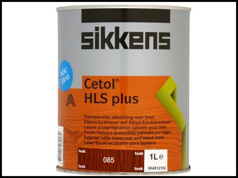 Sikkens Cetol HLS Plus Translucent Woodstain Teak 1 Litre
