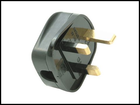 SMJ 13 Amp Fused Plug (Trade Pack of 20) Black
