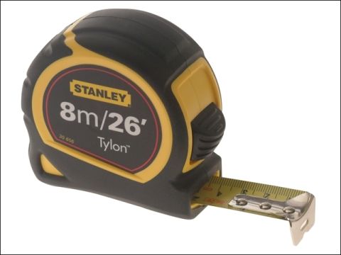 Stanley Pocket Tape 8m / 26ft 25mm Carded