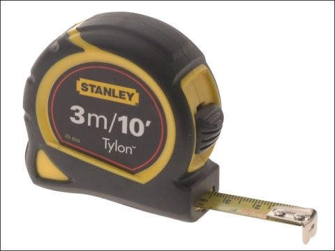 Stanley Pocket Tape 3m / 10ft Carded