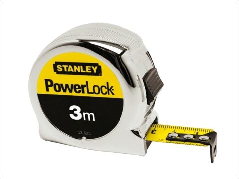 Stanley Powerlock Classic Tape 3m