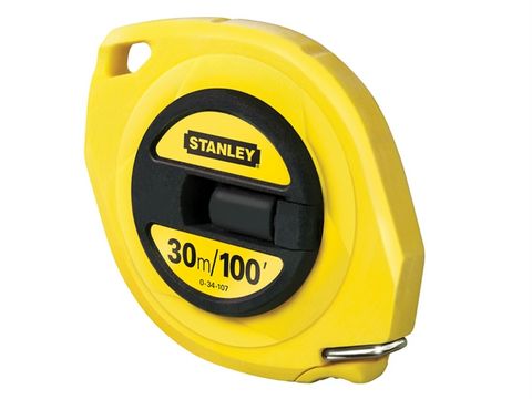 Stanley Closed Case Steel Tape 30m / 100ft
