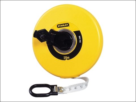Stanley Closed Case Fibreglass Tape 20m