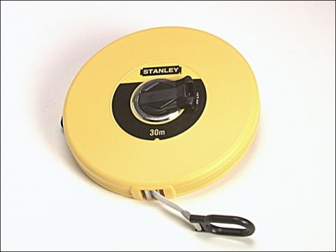 Stanley Closed Case Fibreglass Tape 30m