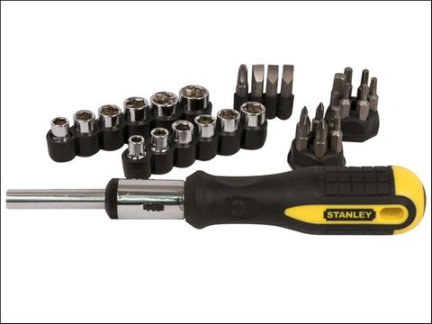 Stanley Ratchet Screwdriver Set 29pc