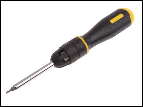 Stanley Multibit Ratchet Screwdriver with 10 Bits