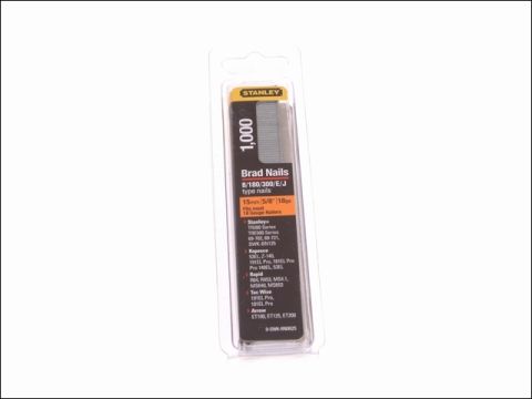 Stanley Brad Nail 15mm (1000) 0-SWKBN062