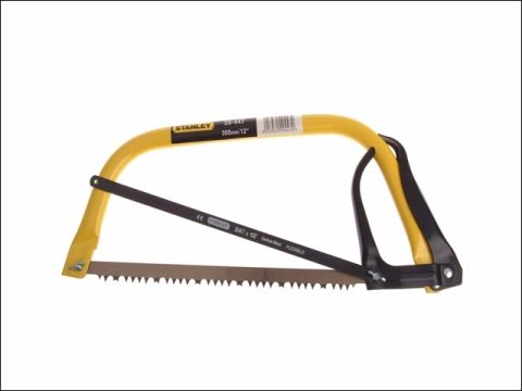 Stanley Hack Bowsaw 300mm (12 in) Plus Extra Hacksaw Blade