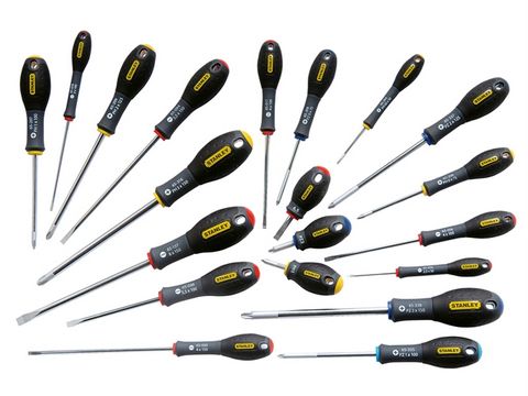 Stanley FatMax Screwdriver Set Parallel/Flared /Phillips /Pozi 20 Piece