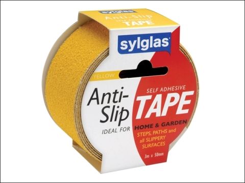 Sylglas Anti-Slip Tape 50mm x 3m Yellow
