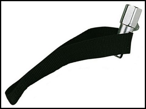 Teng 9110 Oil Filter Wrench web strap 130mm Cap 1/2in Drive