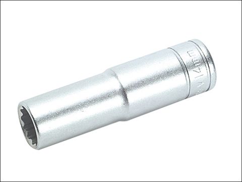 Teng Deep Socket Bi-Hexagon 12 Point 1/2in Drive 10mm