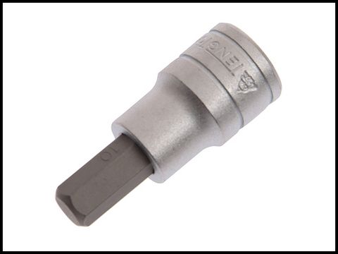 Teng Hex S2 Socket Bit 1/2in Drive 5mm  