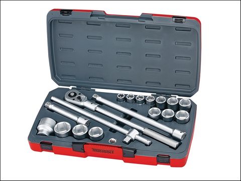Teng T3418-6 Socket Set Metric 18 Piece 3/4in Drive