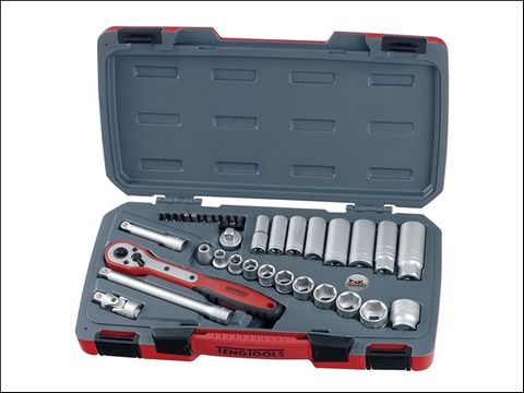 Teng T3835 Socket Set 35 Piece A/F 3/8in Drive