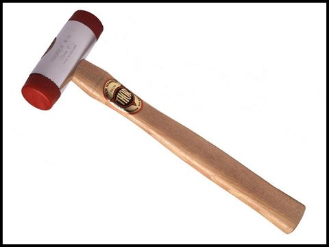 Thor 406 Plastic Hammer 19mm 150g Wooden Handle