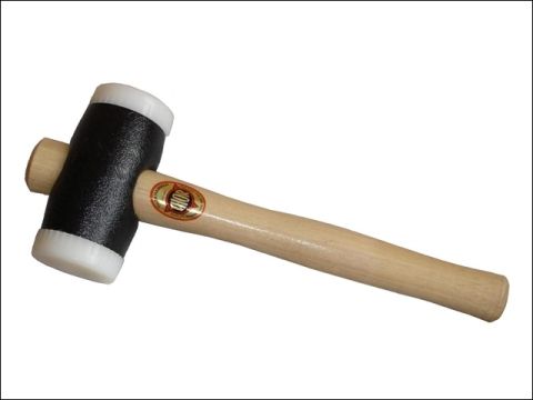 Thor 720N Nylon Hammer 63mm Wood Handle with Cast Iron Head 2200g