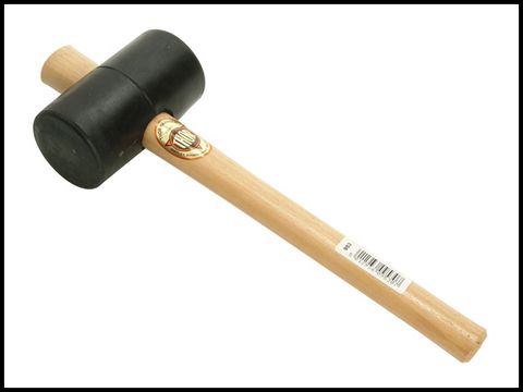Thor 952 Black Rubber Mallet 54mm 310g
