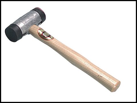 Thor J612 Junior Thorlite Rubber Faced Hammer 40mm 283g