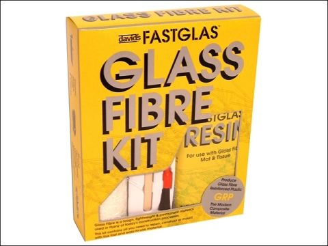 U-Pol Fastglas Polyester Resin & Glass Fibre Kit Large