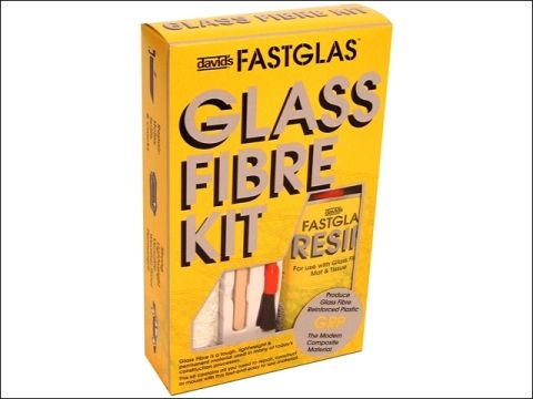 U-Pol Fastglas Polyester Resin & Glass Fibre Kit Small