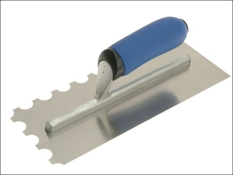Vitrex 10 2906 Professional Stainless Steel Adhesive Trowel 20mm Round