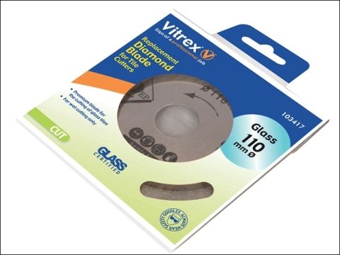 Vitrex  Diamond Blade 110mm Glass
