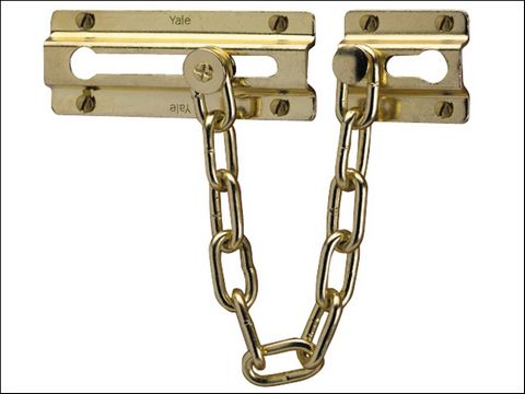 Yale Locks P1037 Door Chain Chrome Finish