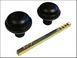 Yale Locks P405 Rimknob Polished Brass Finish