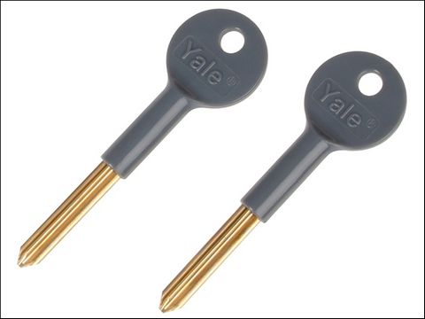 Yale Locks Replacement Keys To Suit 8001 and 8002 Security bolts 85mm (Pair)