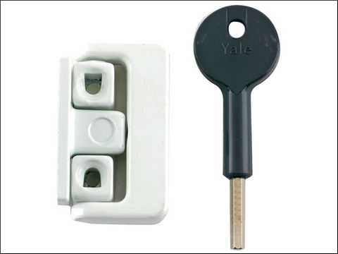 Yale Locks 8K101 Window Latch White Finish Visi