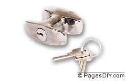 Small Locking Tee Handle L&F 1601 (Square)